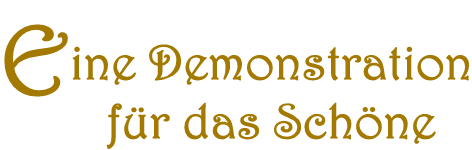 Eine Domo fuer das Schoene